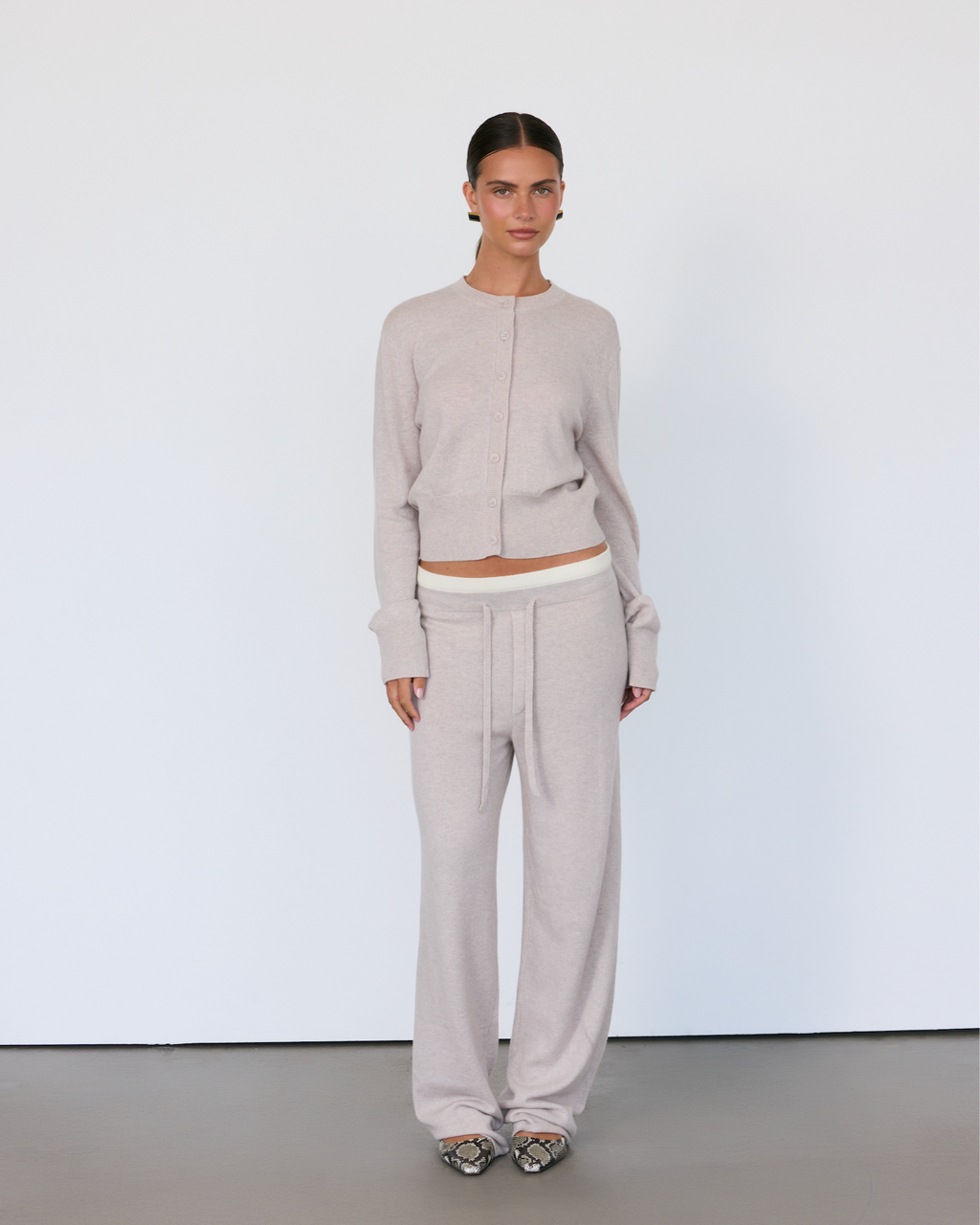 Tove Layered Cashmere Pant