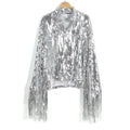 Sterlling Sequin Fringe Jacket